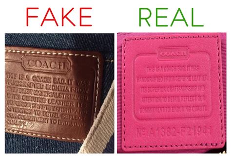 serial number coach bag fake vs real|check serial number coach bag.